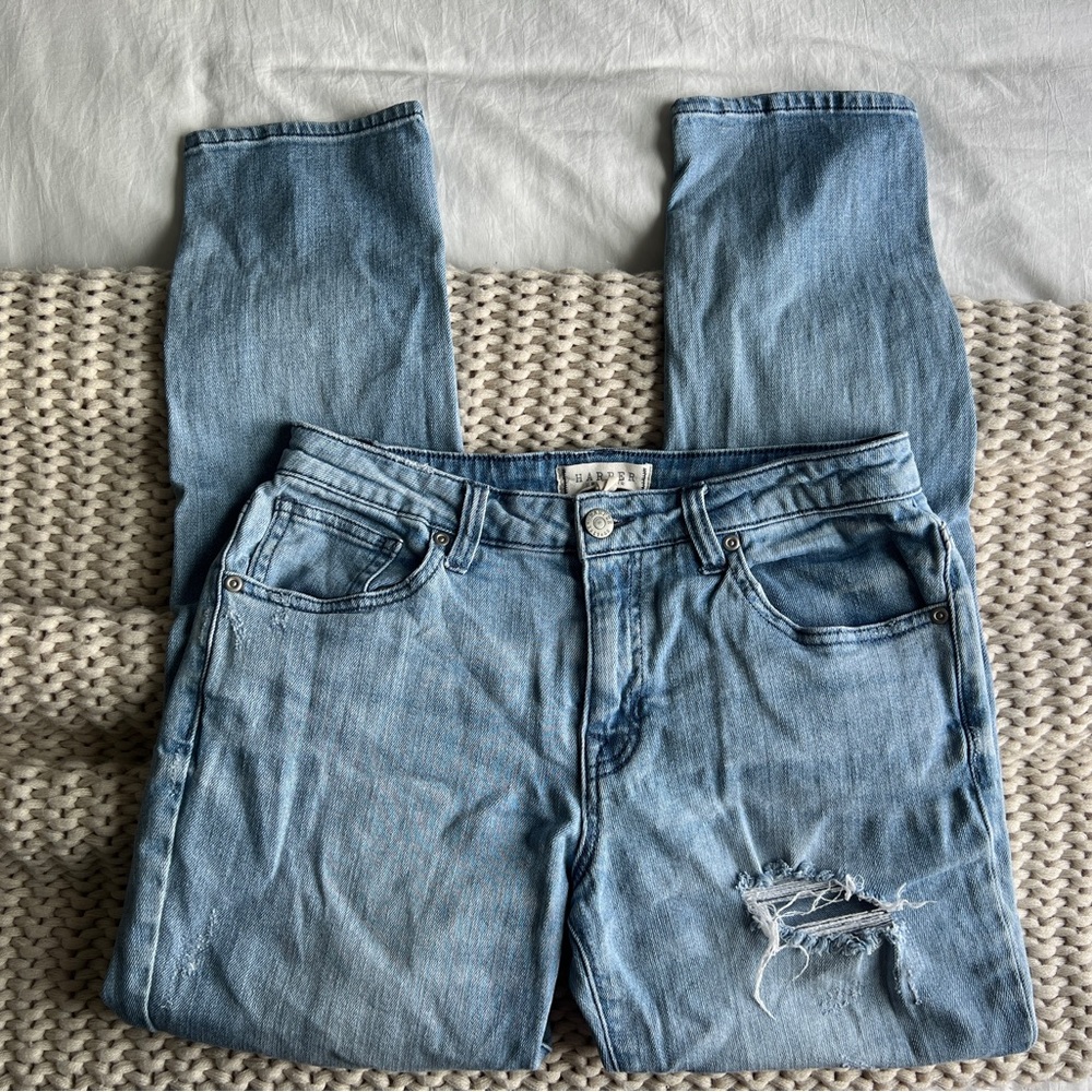 Harper Heritage Mid Rise Girlfriend Jean